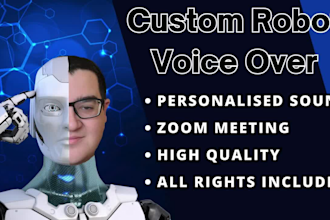 perform or engineer a robot style voiceover