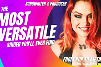 be the best rock professional female singer for you