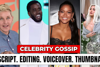 create your celeb gossip videos and celebrity news videos