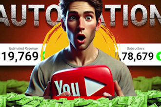 create top 10 cash cow faceless videos and youtube automation