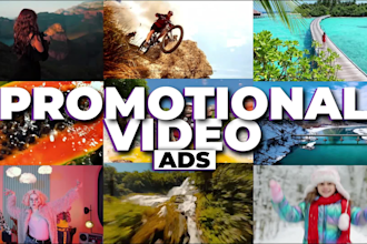 create promotional video ads, cinematic commercial video ads for marketing
