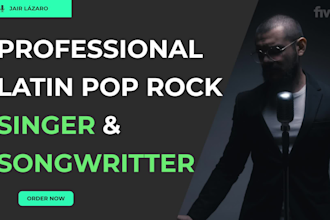 be your latin pop rock singer and songwriter