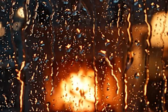 create a cozy lofi rain sounds mix