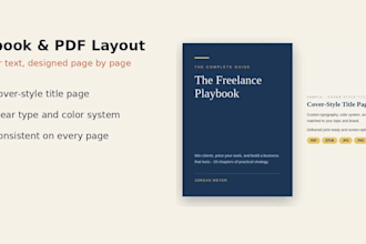 format and design your ebook or PDF guide
