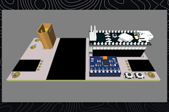 do circuit diagram, pcb design, pcb layout in easyeda