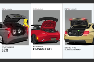draw your car and animate it