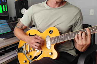 record chill lofi guitars loops for you