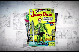 do comic animation, 2d animation, book trailer, 2d comic motion, cartoon video