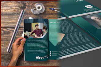 design business plan company profile, annual report