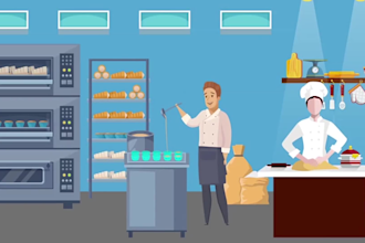 create 2d animated explainer video or sales video