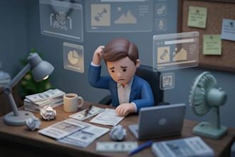 create an ai animated explainer video ads in unique miniature style