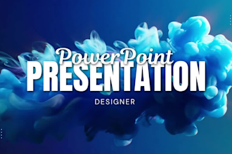 create powerpoint presentation design and redesign , master , template expert