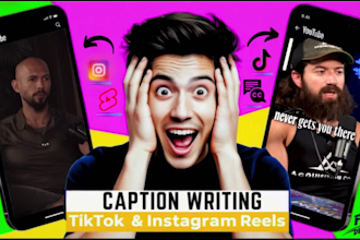 edit tiktoks,shorts and instagram reels with trendy captions