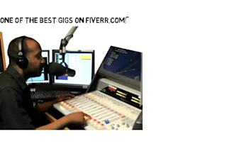 write and record a 30 second radio commercial including voice and music