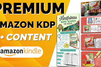 design premium amazon a plus content for amazon KDP book