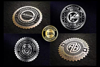 design  professional vintage and retro badge logo