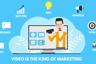 create 2d animated course videos or custom explainer videos