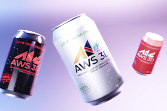 do realistic 3d product rendering with 3d modeling of product in blender