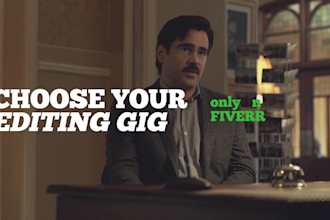 professionally edit your showreel or sizzle reel video