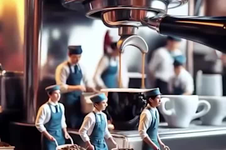 generate ai miniature videos, ai tiny characters,ai  miniature product animation