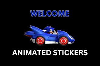 make telegram animated stickers ,emoji for whatsaap and telegram,crypto stickers