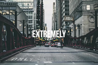 make stylish parallax photo slideshow video