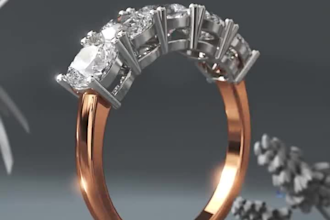 do 3d jewelry cad design,3d jewelry rendering, 3d jewelry animation, ring model