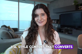 create your brands vsl ugc video for social media
