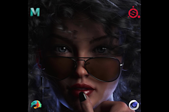 create 3d characters for video games and movies