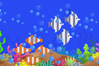 create animated bedtime lullabies and kids sensory videos