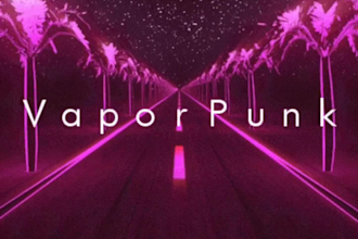 animate your vaporwave intro and outro videos