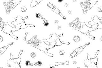 design unique and seamless hand drawn pattern, textile prints