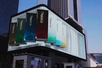 do biliboard animation, 3d anamorphic animation, 3d cgi animation, cgi ads vfx