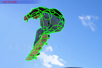 do hollywood quality rotoscoping,roto,chroma keying professionally
