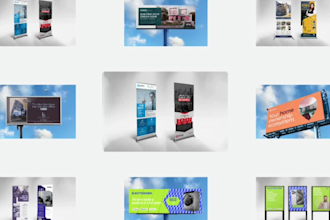 design roll up, retractable, standee, sign billboard