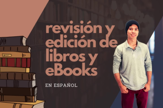 provide spanish book editing and proofreading