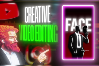 do trending video editing for you in 24 hours