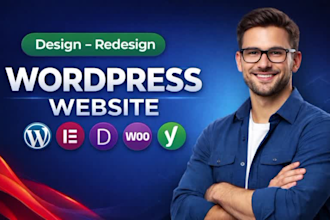 design wordpress websites or design or redesign wordpress