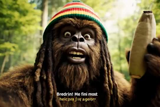 create ai yeti or bigfoot pov videos with viral storytelling