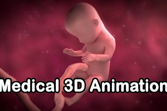 create medical 3d animation video