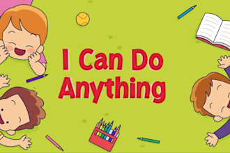 create a custom animated children book trailer promo video