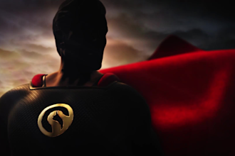 create dc and marvel superhero logo animation intro videos