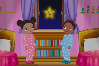 create kids learning 2d animation