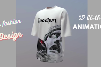 make quality clo 3d clothes modeling, texturing and animation