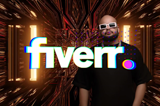 do amazing custom vj loop and dj visuals