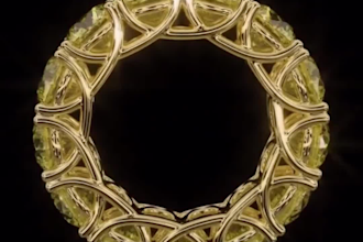 3d cgi jewelry animation, 3d jewelry animation, vfx animation, cgi animation