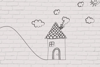 draw artistic hand drawn vector line art animation line art illustration