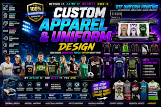 design custom design, esport, sublimation, sports apparel