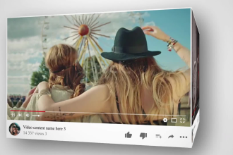 create high resolution youtube channel trailer video in 12 hrs