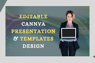 create a professional canva presentation design